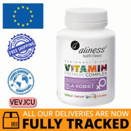 Aliness Vitamin Premium Complex for women 120 tablets — Made in Poland — Free Delivery