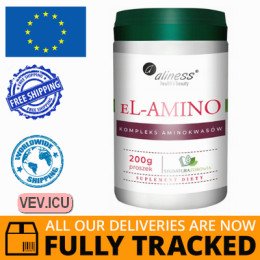 Aliness El Amino, with a bitter orange flavor, powder 200g — Made in Poland — Free Delivery