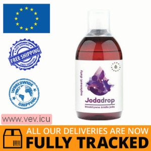 Iodadrop, bioactive source of iodine, 250ml — Made in Poland — Free Delivery