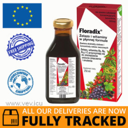 FLORADIX IRON AND VITAMIN TONIC 250ML - MADE IN GERMANY - FREE SHIPPING 