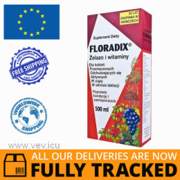 FLORADIX IRON AND VITAMIN TONIC 500ML - MADE IN GERMANY - FREE SHIPPING 