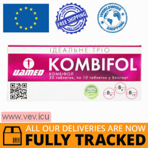 Kombifol 30 tablets — Made in Canada — Free Delivery