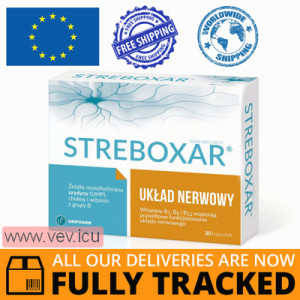 Streboxar, 30 capsules — Made in Poland — Free Delivery