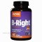 JARROW B-RIGHT VITAMINS B CHOLINE INOSITOL 100 CAPS - MADE IN USA - FREE SHIPPING 