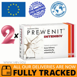 2 x PREWENIT INTENSIV B 30 TABS — MADE IN POLAND — FREE SHIPPING