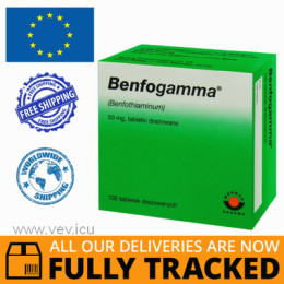 BENFOGAMMA 50MG 100 TABLETS — MADE IN GERMANY- FREE SHIPPING