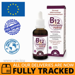VITAMIN B12 PHOSPHOLIPIDS FORTE 50ML - MADE IN POLAND - FREE SHIPPING 
