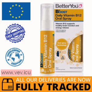 Better You Vitamin B12 spray, 25 ml — Made in UK — Free Delivery Better You Vitamin B12 spray, 25 ml — Made in UK — Free Delivery