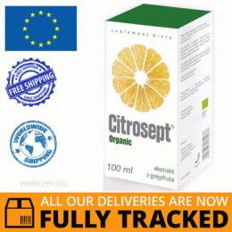 CITROSEPT ORGANIC DROPS 100ML - MADE IN POLAND- FREE SHIPPING