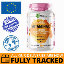 VITAMIN C CBC POWDER 250G - MADE IN POLAND - FREE SHIPPING VITAMIN C CBC POWDER 250G - MADE IN POLAND - FREE SHIPPING