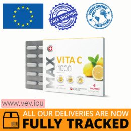 Max Vita C 1000 15 capsules — Made in Poland — Free Delivery