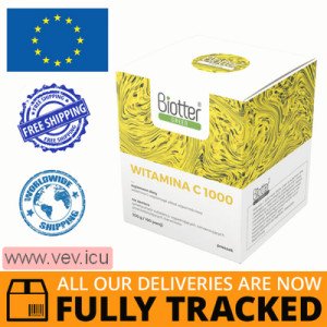 Biotter Green Vitamin C 1000, powder, 100g — Made in Poland — Free Delivery