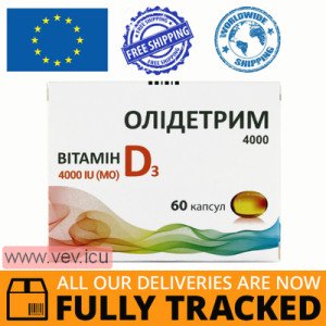 Olidetrim 4000 vitamin D3 60 capsules — Made in Poland — Free Delivery Olidetrim 4000 vitamin D3 60 capsules — Made in Poland — Free Delivery