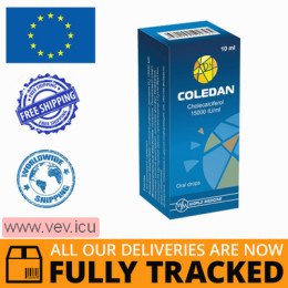 Coledan, vitamin D3 15000 IU oral drops, 10 ml — Made in Turkey — Free Delivery