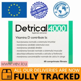 Detrical 4000, 60 tablets — Made in Poland — Free Delivery