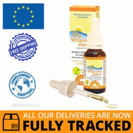 DR. JACOBS D3 VITAMIN OF THE SUN 20ML - MADE IN POLAND - FREE SHIPPING 