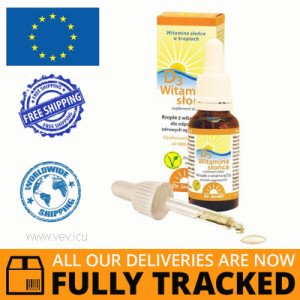 DR. JACOBS D3 VITAMIN OF THE SUN 20ML - MADE IN POLAND - FREE SHIPPING 