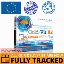 Olimp Gold-Vit K2 Plus, 30 capsules — Made in Poland — Free Delivery