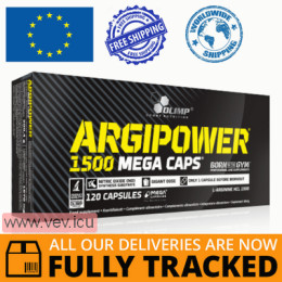 Olimp ArgiPower 1500 Mega Caps, 120 capsules — Made in Poland — Free Delivery