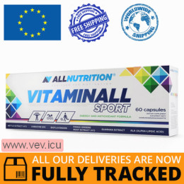 Allnutrition Vitaminall Sport, 60 capsules — Made in Poland — Free Delivery