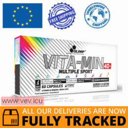 Olimp Vita-Min Multiple Sport 40+, 60 capsules — Made in Poland — Free Delivery