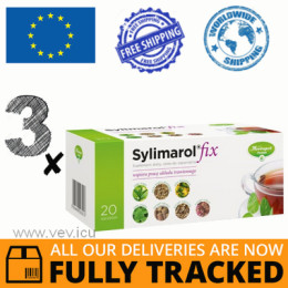 3 x SYLIMAROL FIX 20 SACHETS - MADE IN POLAND - FREE SHIPPING 