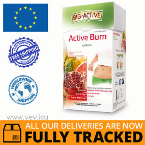 BIG ACTIVE  FRUIT TEA, ACTIVE BURN BURNING - MADE IN POLAND - FREE SHIPPING