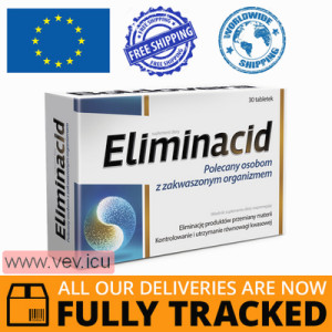 Eliminacid, 30 tablets — Made in Poland by Aflofarm — Free Delivery Eliminacid, 30 tablets — Made in Poland by Aflofarm — Free Delivery