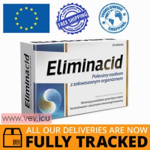 Eliminacid, 30 tablets — Made in Poland by Aflofarm — Free Delivery