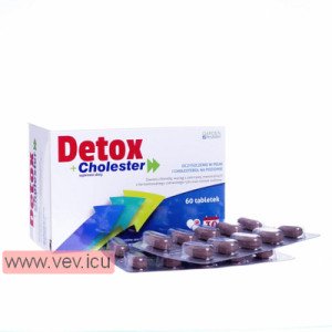 Detox + Cholester 60 capsules — Made in Poland — Free Delivery