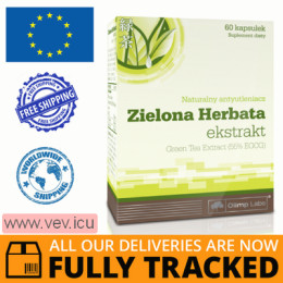 Olimp Green Tea, 60 capsules — Made in Poland — Free Delivery