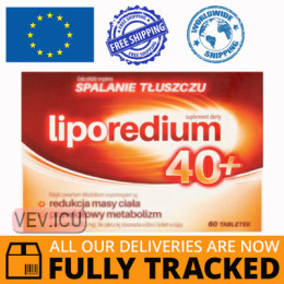 Liporedium 40+ 60 tablets — Made in Poland — Free Delivery 