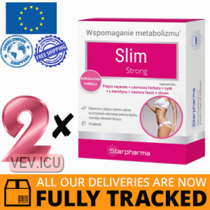 Slimstrong 60 Tablets | Metabolism Booster & Fat Support