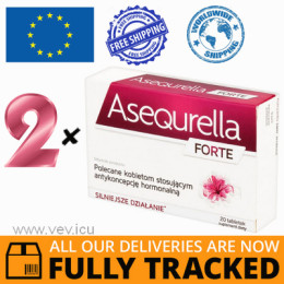 2 x ASEQURELLA FORTE 20 TABS - MADE IN POLAND - FREE SHIPPING 