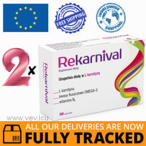 2 x REKARNIVAL 30 CAPS - MADE IN POLAND - FREE SHIPPING