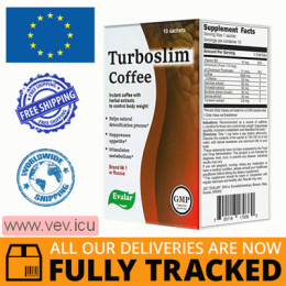 Turboslim Coffee 2g x 10 sachets — Made in Russia — Free Delivery