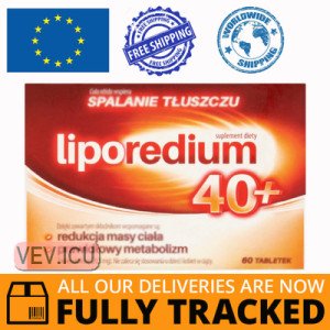 Liporedium 40+ 60 Tablets | Advanced Weight Loss & Metabolism Support