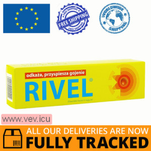 Rivel 5 mg/g, decontamination gel, 30 g — Made in USA — Free Delivery