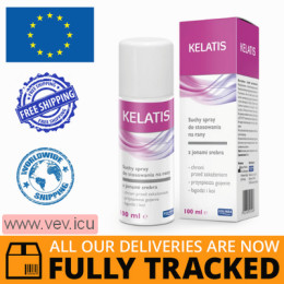 Kelatis, dry spray for use on wounds, with silver ions, 100 ml — Made in Poland — Free Delivery