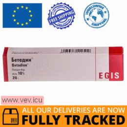Betadine ointment 10% 20g — Made in Hungary — Free Delivery