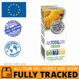ANTOTALGIN NATURAL EAR DROPS 15G - MADE IN POLAND - FREE SHIPPING