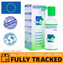 Audispray Adult, sea water solution for ear hygiene, 50ml — Made in Switzerland — Free Delivery