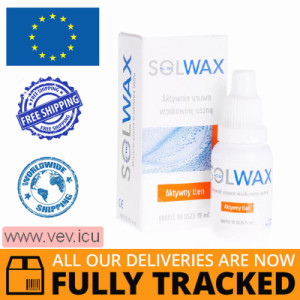 Solwax Active, ear drops, 15ml — Made in Poland — Free Delivery