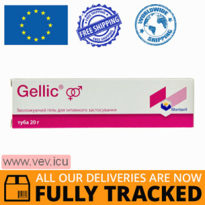 Gellic moisturizing gel for intimate hygiene 20 g — Made in Austria — Free Delivery