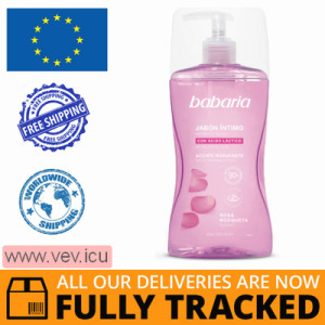 Babaria intimate hygiene gel with rosehip 300 ml — Made in Spain — Free Delivery