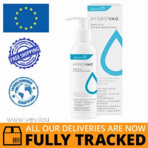 HYDROVAG HYPOALLERGENIC EMULSION FOR INTIMATE HYGIENE FOR WOMEN 40+ 150ML - MADE IN POLAND - FREE SHIPPING