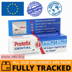 Protefix Dental Protect, a soothing and regenerating gel for the gums, 10 ml — Made in Germany — Free Delivery