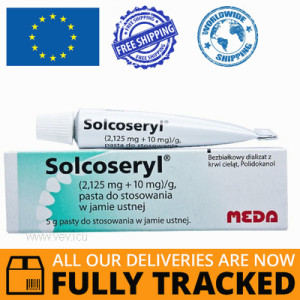 SOLCOSERYL DENTAL PASTE 5G — MADE IN SWITZERLAND  ☑️