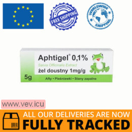 Aphtigel 0.1% oral gel, 5 g — Made in Poland — Free Delivery Aphtigel 0.1% oral gel, 5 g — Made in Poland — Free Delivery