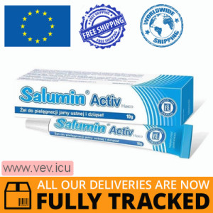 Salumin Activ Hasco, gel for the care of the oral cavity and gums, 10 g — Made in Poland — Free Delivery